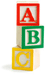 Image af A, B, C building blocks