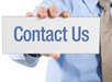 Image of contact us sign